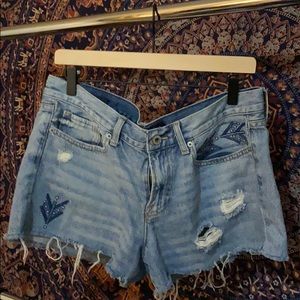 Lucky Brand Embroidered Shorts